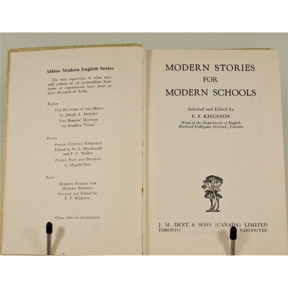 School Reader, Modern Stories For Modern Schools: Prose, E F Kingston, J M Dent - Picture 3 of 9